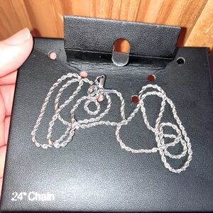 925 Sterling Silver Rope Chain